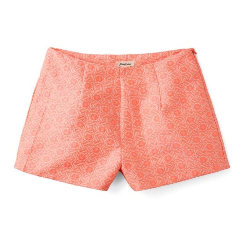 Modcloth Jacquard Act To Follow Printed Shorts